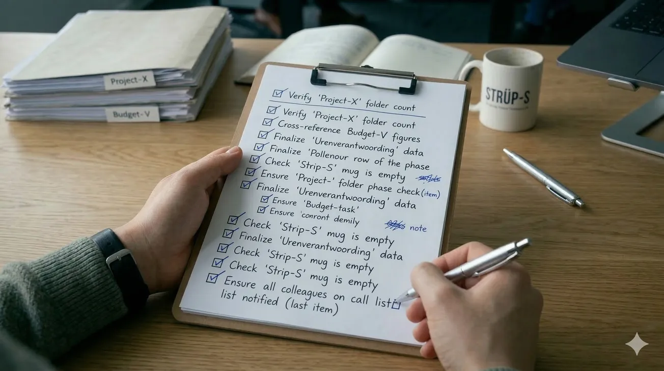 Bang om fouten te maken